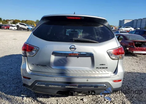 2014 Nissan Pathfinder S z USA, uszkodzony, nr VIN 5N1AR2MM8EC606229